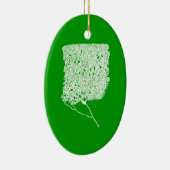 Purkinje Zelle Keramik Ornament (Rechts)