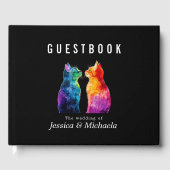 🌈 Purktly Your: Eine Regenbogen-Liebe Gästebuch (Vorderseite)