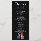 🌈 Purktly Your: Eine Regenbogen-Liebe Menükarte (Rückseite)