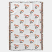 Purmaid Cat Mermaid Decke (Vorderseite Vertikal)