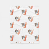 Purmaid Cat Mermaid Fleecedecke (Vorderseite)