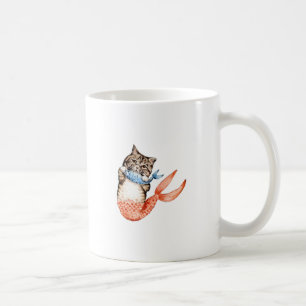 Purmaid Cat Mermaid Kaffeetasse