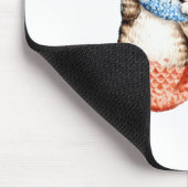 Purmaid Cat Mermaid Mousepad (Ecke)