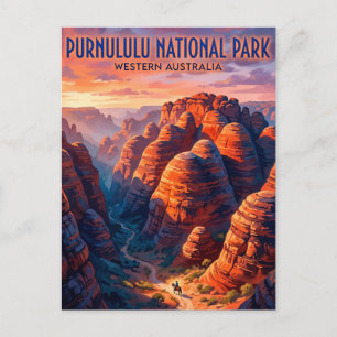 Purnululu-Nationalpark Australien Postkarte
