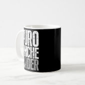 Puro Pinche Raider Kaffeetasse (Vorderseite Links)