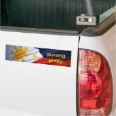 purong pinoy **** autoaufkleber (Auf Lkw)