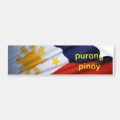 purong pinoy **** autoaufkleber (Vorne)