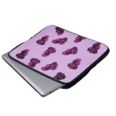Purp;e Amethysts Neoprenschlauch 15" Laptopschutzhülle (Vorne Knopf)