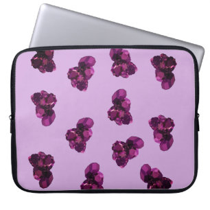 Purp;e Amethysts Neoprenschlauch 15" Laptopschutzhülle