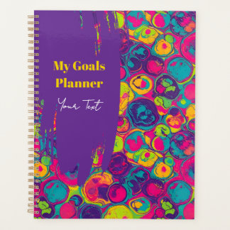 Purpel | Chic Mehrfarbig Ziele Planer