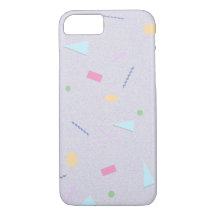 Purpl 80er Geo Print Phone Case