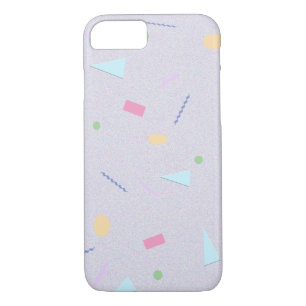 Purpl 80er Geo Print Phone Case