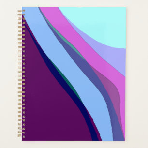 Purple Abstract Art 308 Planer