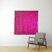 Purple abstract background with bokeh defocused li wandteppich (Beispiel)