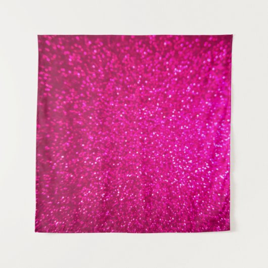 Purple abstract background with bokeh defocused li wandteppich (Vorderseite)