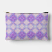 Purple Abstract Kaleidoscopic Bohemian Zubehörtasche (Vorderseite)
