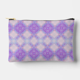 Purple Abstract Kaleidoscopic Bohemian Zubehörtasche