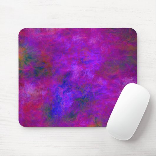 Purple Abstract Mousepad (Mit Mouse)
