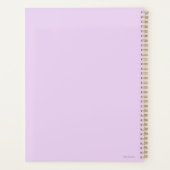 Purple Afro Unicorn Planer (Rückseite)