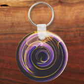 Purple Aglow Schlüsselanhänger (Rückseite)