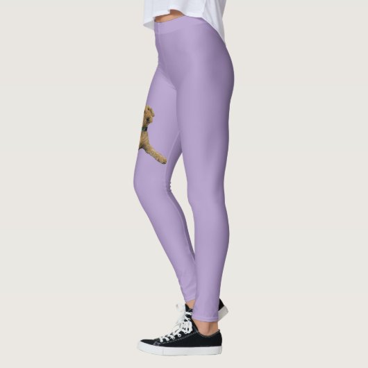 Purple Airedale Leggings (Links)