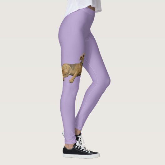 Purple Airedale Leggings (Rechts)