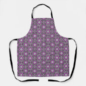 Purple ancient Islamic mandala pattern Schürze (Vorderseite)