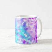 Purple And Blue Bokeh 7518 Kaffeetasse (VorderseiteRechts)