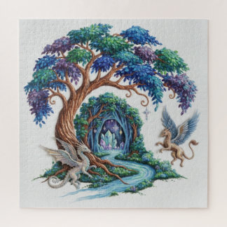 Purple and Emerald Sanctuary Puzzle