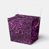 Purple and Gold Leopard Series Design 3 Geschenkschachtel (Vorderseite)