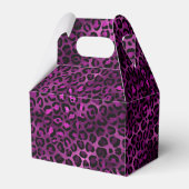 Purple and Gold Leopard Series Design 3 Geschenkschachtel (Vorderseite)