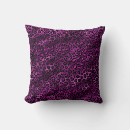 Purple and Gold Leopard Series Design 3 Kissen