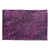 Purple and Gold Leopard Series Design 3 Kissenbezug (Rückseite)