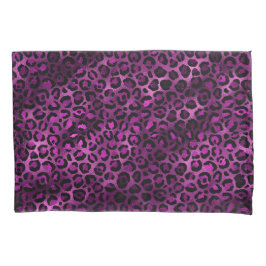 Purple and Gold Leopard Series Design 3 Kissenbezug