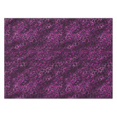 Purple and Gold Leopard Series Design 3 Tischdecke (Vorderseite (Horizontal))
