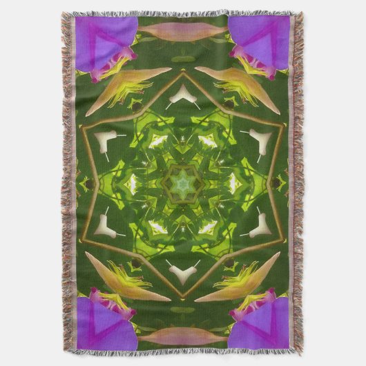 PURPLE AND GREEN ABSTRACT DRAWING. SAMER BRASIL. 4 DECKE (Vorderseite Vertikal)