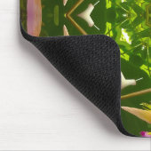 PURPLE AND GREEN ABSTRACT DRAWING. SAMER BRASIL. 4 MOUSEPAD (Ecke)