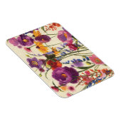 Purple and Orange Poppy Melody Magnet (Rechte Seite)