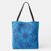 Purple And Teal Brushstroke Occupation Tasche (Rückseite)