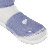 Purple And White Dots Circle Pattern Schneidebrett (Ecke)