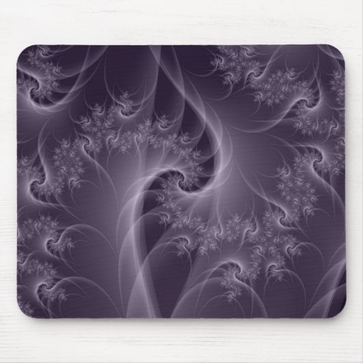 Purple and White Twist Mousepad (Vorne)