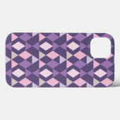 Purple Arabic Geometric Pattern Case-Mate iPhone Hülle (Rückseite (Horizontal))
