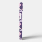 Purple Arabic Geometric Pattern Case-Mate iPhone Hülle (Rückseite / Rechts)