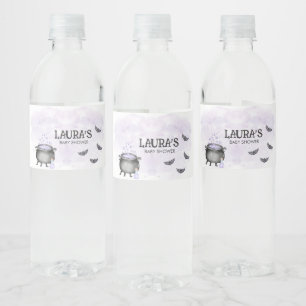 Purple Baby braut Halloween-Baby-Party Wasserflaschenetikett