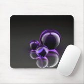 Purple_Balls_Wallpaper Mousepad (Mit Mouse)
