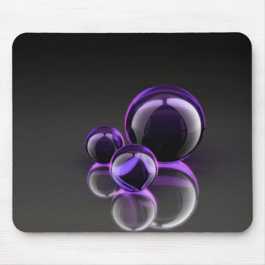 Purple_Balls_Wallpaper Mousepad (Vorne)