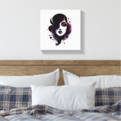 Purple Beauty Leinwanddruck (Insitu (Schlafzimmer))