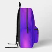 Purple Bedruckter Rucksack (Links)