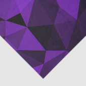 Purple black geometric mesh pattern seidenpapier (Ausschnitt)
