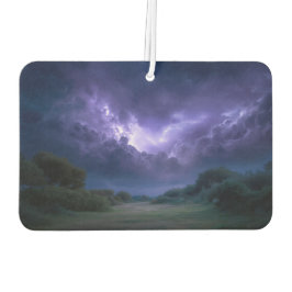 purple blue storm landscape art autolufterfrischer